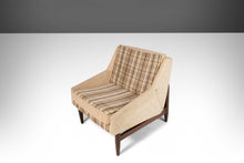 Load image into Gallery viewer, Stunning Set of Two (2) Danish Modern Floating Lounge Chairs Resting on Walnut Frames, 1960s-ABT Modern