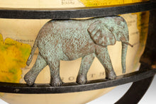 Load image into Gallery viewer, Substantial Brass Vintage Globe / Compass Chandelier by Maitland-Smith, c. 1980s-ABT Modern