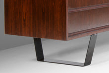 Load image into Gallery viewer, Substantial Mid Century Modern Credenza / Sideboard / Long Dresser on an Angular Steel Base, c. 1970s-ABT Modern
