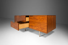 Load image into Gallery viewer, Substantial Mid Century Modern Credenza Sideboard in Walnut in the Manner of George Nelson Herman Miller, USA, c. 1980's-ABT Modern