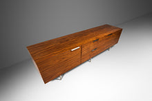 Load image into Gallery viewer, Substantial Mid Century Modern Credenza Sideboard in Walnut in the Manner of George Nelson Herman Miller, USA, c. 1980's-ABT Modern