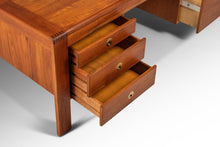 Load image into Gallery viewer, Substantial Mid Century Modern Executive Desk by D-Scan in Teak, c. 1970's-ABT Modern