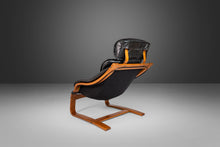 Load image into Gallery viewer, Swedish Modern Bentwood Lounge Chair Attributed to Ake Fribytter for Nelo Mobel, 1970s-ABT Modern