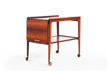 Load image into Gallery viewer, Swedish Modern Yngve Ekstrom for Kellemo Tea Trolley / Bar Cart in Rosewood-ABT Modern