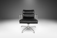 Load image into Gallery viewer, Swiveling Soft Pad Management Office Chair in Leather by Eames for Herman Miller, USA, c. 1995-ABT Modern
