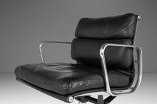 Load image into Gallery viewer, Swiveling Soft Pad Management Office Chair in Leather by Eames for Herman Miller, USA, c. 1995-ABT Modern