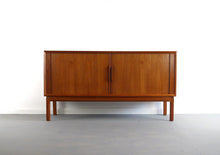 Load image into Gallery viewer, Tambour Door Credenza by Svend Aage Larsen, Denmark-ABT Modern