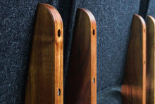 Load image into Gallery viewer, The 'Bel Riposo' Mid Century Style Three (3) Seat Bench / Sofa in Solid Walnut Styled After Jens Risom for Risoms Designs Inc., USA-ABT Modern