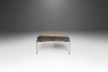 Load image into Gallery viewer, Three Seat Contemporary Bench on Chrome Frame Ilmari Tapiovaara for Stendig, USA, c. 1970's-ABT Modern