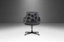 Load image into Gallery viewer, Tufted Swivel Office Chair After Charles Pollock, c. 1960s-ABT Modern