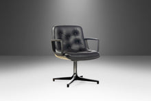 Load image into Gallery viewer, Tufted Swivel Office Chair After Charles Pollock, c. 1960s-ABT Modern