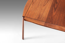 Load image into Gallery viewer, Unique Danish Modern Extension Dining Table in Teak, Denmark, c. 1960's-ABT Modern