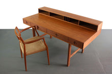 Load image into Gallery viewer, Vintage Danish Teak Desk by Jens Quistgaard for Lovig Dansk, 1960s-ABT Modern