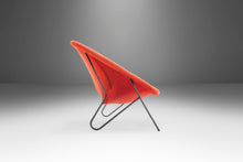 Load image into Gallery viewer, Vintage Italian Modern Sling Sofa with Iron Frame and Original Red Upholstery, Italy, c.1970's-ABT Modern
