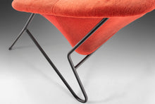 Load image into Gallery viewer, Vintage Italian Modern Sling Sofa with Iron Frame and Original Red Upholstery, Italy, c.1970's-ABT Modern