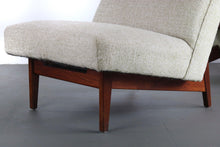 Load image into Gallery viewer, Vintage Jens Risom for Knoll Lounge Chairs in Stunning Original Upholstery on a Walnut Frame-ABT Modern