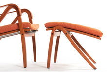 Load image into Gallery viewer, Vintage Rimbo Lounge Chair & Ottoman by Simo Heikkila for Ikea-ABT Modern