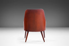 Load image into Gallery viewer, Walnut Bentwood Back Lounge Chair and Ottoman in the Manner of Milo Baughman, USA, c. 1950's-ABT Modern