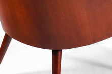 Load image into Gallery viewer, Walnut Bentwood Back Lounge Chair and Ottoman in the Manner of Milo Baughman, USA, c. 1950's-ABT Modern