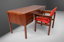Load image into Gallery viewer, Walnut Writing Desk in the Manner of Jens Risom, c. 1960s-ABT Modern