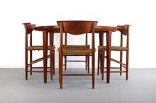 Load image into Gallery viewer, Weekly Rental (Bergamin & Gomide) - Set Of Four (4) Dining Chairs Designed By Peter Hvidt And Orla Mollgaard Nielsen, Denmark-ABT Modern