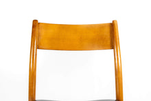 Load image into Gallery viewer, Weekly Rental (Louis Stern Fine Arts) - Set of 4 Mid Century Danish Modern Contoured Honey Oak Dining Chairs-ABT Modern
