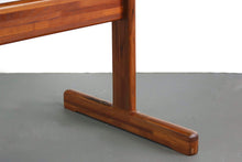 Load image into Gallery viewer, Weekly Rental (Simoes De Assis) - Danish Modern Teak " Butcher Block " Dining Table / Minimalist Desk-ABT Modern