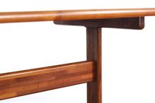 Load image into Gallery viewer, Weekly Rental (Simoes De Assis) - Danish Modern Teak " Butcher Block " Dining Table / Minimalist Desk-ABT Modern