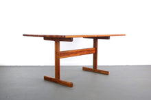 Load image into Gallery viewer, Weekly Rental (Simoes De Assis) - Danish Modern Teak " Butcher Block " Dining Table / Minimalist Desk-ABT Modern