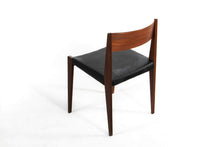 Load image into Gallery viewer, Weekly Rental (Simoes De Assis) - Set of 4 Cado PIA Danish Modern Dining Chairs in Black-ABT Modern