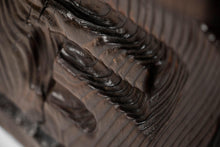 Load image into Gallery viewer, William Westerhaven for Witco Hand Carved Stools in Knit Fabric Upholstery, c. 1960s-ABT Modern