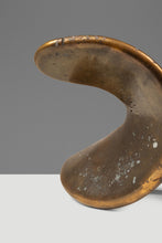 Load image into Gallery viewer, 1 of 1 Abstract Modern "Torn Fragment" Table Top Solid Bronze Sculpture by Mark Leblanc for Leblanc Studios, USA, c. 2020s-ABT Modern
