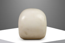 Load image into Gallery viewer, 1 of 1 Organic Abstract Modern &quot;Cloud&quot; Sculpture in Carved from Solid Afyon White Marble by Mark Leblanc for Leblanc Studios, USA, c. 2020s-ABT Modern
