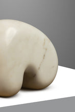 Load image into Gallery viewer, 1 of 1 Organic Abstract Modern &quot;Cloud&quot; Sculpture in Carved from Solid Afyon White Marble by Mark Leblanc for Leblanc Studios, USA, c. 2020s-ABT Modern
