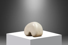 Load image into Gallery viewer, 1 of 1 Organic Abstract Modern &quot;Cloud&quot; Sculpture in Carved from Solid Afyon White Marble by Mark Leblanc for Leblanc Studios, USA, c. 2020s-ABT Modern
