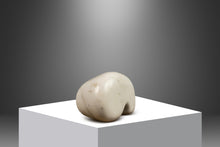 Load image into Gallery viewer, 1 of 1 Organic Abstract Modern &quot;Cloud&quot; Sculpture in Carved from Solid Afyon White Marble by Mark Leblanc for Leblanc Studios, USA, c. 2020s-ABT Modern
