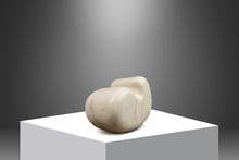 Load image into Gallery viewer, 1 of 1 Organic Abstract Modern &quot;Cloud&quot; Sculpture in Carved from Solid Afyon White Marble by Mark Leblanc for Leblanc Studios, USA, c. 2020s-ABT Modern
