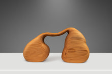 Load image into Gallery viewer, 1 of 1 Organic Abstract Modern &quot;Joining of Two&quot; Sculpture in Solid Cypress by Mark Leblanc for Leblanc Studios, USA, c. 2024-ABT Modern
