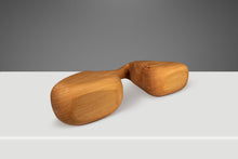 Load image into Gallery viewer, 1 of 1 Organic Abstract Modern &quot;Joining of Two&quot; Sculpture in Solid Cypress by Mark Leblanc for Leblanc Studios, USA, c. 2024-ABT Modern
