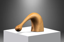 Load image into Gallery viewer, 1 of 1 Organic Abstract Modern &quot;Leaning Figure&quot; Sculpture Carved in Solid Poplar by Mark Leblanc for Leblanc Studios, USA, c. 2024-ABT Modern
