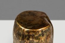 Load image into Gallery viewer, 1 of 1 Solid Brass Vessel / Vase / Sculpture by Mark Leblanc for Leblanc Studios, USA, c. 2020s-ABT Modern
