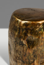 Load image into Gallery viewer, 1 of 1 Solid Brass Vessel / Vase / Sculpture by Mark Leblanc for Leblanc Studios, USA, c. 2020s-ABT Modern
