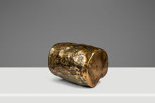 Load image into Gallery viewer, 1 of 1 Solid Brass Vessel / Vase / Sculpture by Mark Leblanc for Leblanc Studios, USA, c. 2020s-ABT Modern
