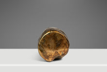 Load image into Gallery viewer, 1 of 1 Solid Brass Vessel / Vase / Sculpture by Mark Leblanc for Leblanc Studios, USA, c. 2020s-ABT Modern
