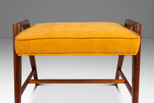 Load image into Gallery viewer, Original Piano Bench in Walnut &amp; Velour for the Baldwin Acrosonic Spinet Piano by Manual Arts, USA, c. 1960s

