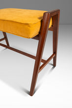 Load image into Gallery viewer, Original Piano Bench in Walnut &amp; Velour for the Baldwin Acrosonic Spinet Piano by Manual Arts, USA, c. 1960s
