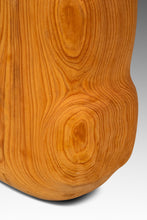 Load image into Gallery viewer, 2-Piece Organic Modern Abstract Freestanding Sculpture in Solid Cypress &amp; Stone by Mark Leblanc for Leblanc Studios, USA, c. 2020s-ABT Modern
