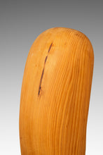 Load image into Gallery viewer, 2-Piece Organic Modern Abstract Freestanding Sculpture in Solid Cypress &amp; Stone by Mark Leblanc for Leblanc Studios, USA, c. 2020s-ABT Modern
