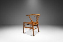 Load image into Gallery viewer, A Set of Eight (8) Bespoke CH24 Wishbone Dining Chairs in Oak and Leather by Hans Wegner for Carl Hansen &amp; Søn, Denmark, c. 1960s-ABT Modern
