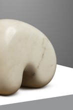 Load image into Gallery viewer, 1 of 1 Organic Abstract Modern &quot;Cloud&quot; Sculpture in Carved from Solid Afyon White Marble by Mark Leblanc for Leblanc Studios, USA, c. 2020s
